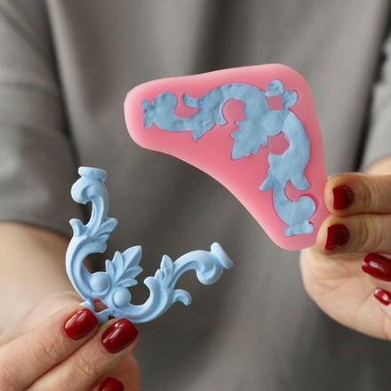 Молд силиконовый «Лепнина» (Входит в набор "Лепнина 1")