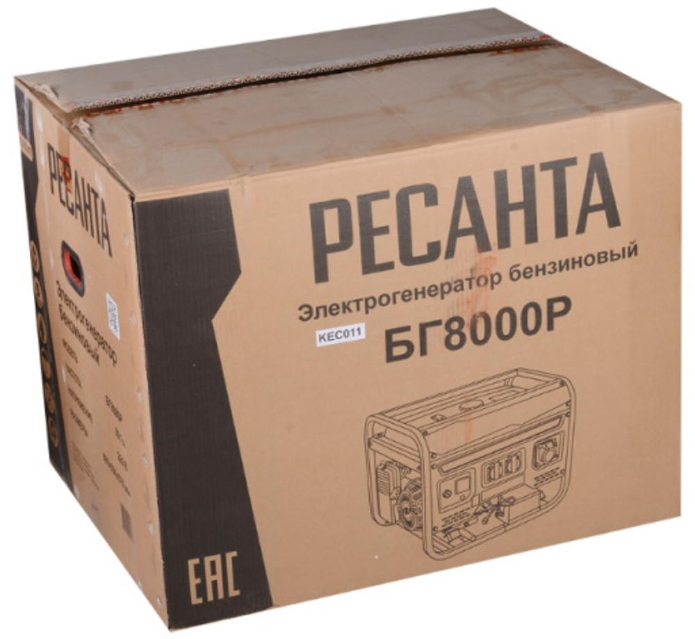Генератор бензиновый Ресанта БГ 8000 Р