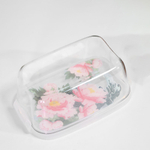 Масленка "Bergamo. Сад пионов" (бесцветный)