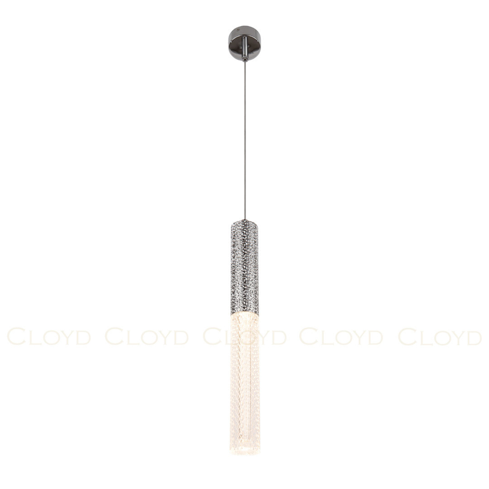 Подвесной светильник Cloyd FAGOTT P1 / выс. 38 см - хром (арт.11037)