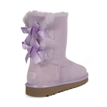 Угги Bailey Bow Metallic Lavender Fog II