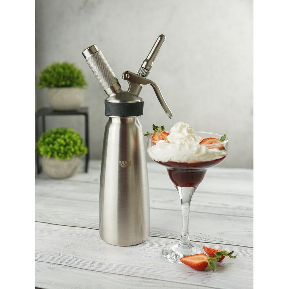 Сифон (кремер) для взбивания сливок 0,5 л (до +70°C) нерж. GASTRO INOX THERMO P.L. Proff Cuisine