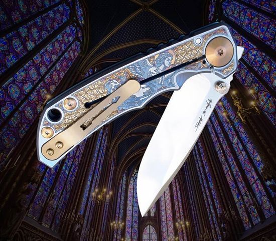 Нож Spartan Blades Harsey ANGEL SF5ANGL SB/SF5ANGL - сталь Магнакат, рукоять титан