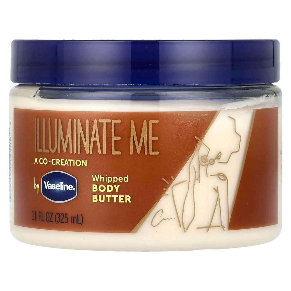 Vaseline, Illuminate Me, взбитое масло для тела, 325 мл (11 жидк. унц.)
