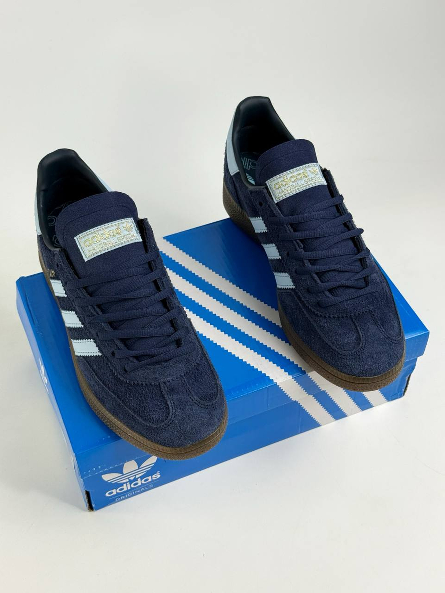 Кроссовки Adidas Spezial #B278 (син.)