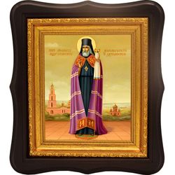 Мелетий (Леонтович) Святитель архиепископ Харьковский. Икона на холсте.