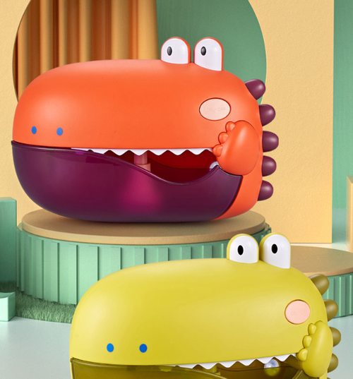 Игрушка для ванной "Динозавр пускающий пузыри"