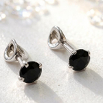 Ювелирные серьги из серебра 925 пробы