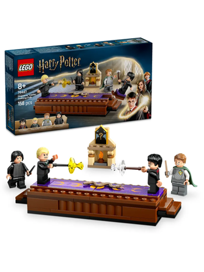 Конструктор Лего Гарри Поттер Дуэльный клуб | LEGO Harry Potter Hogwarts Wizard’s Duel Club 76441, 158 деталей (8+)
