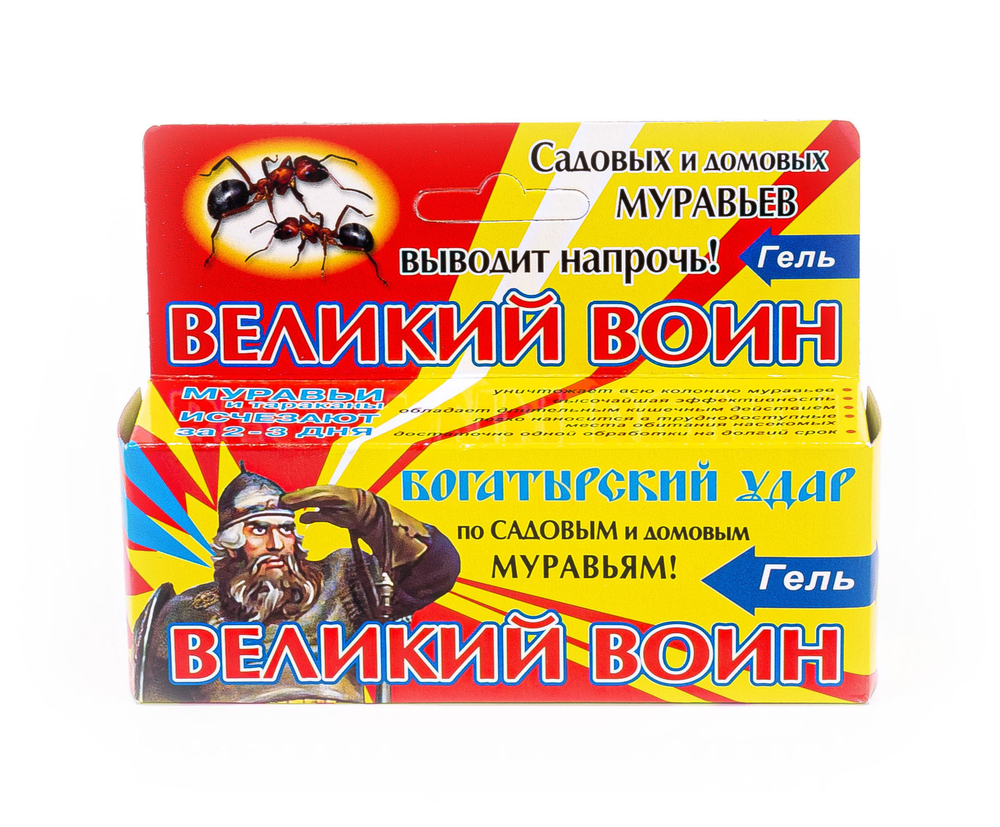 Великий воин 45г гель-шприц от муравьев