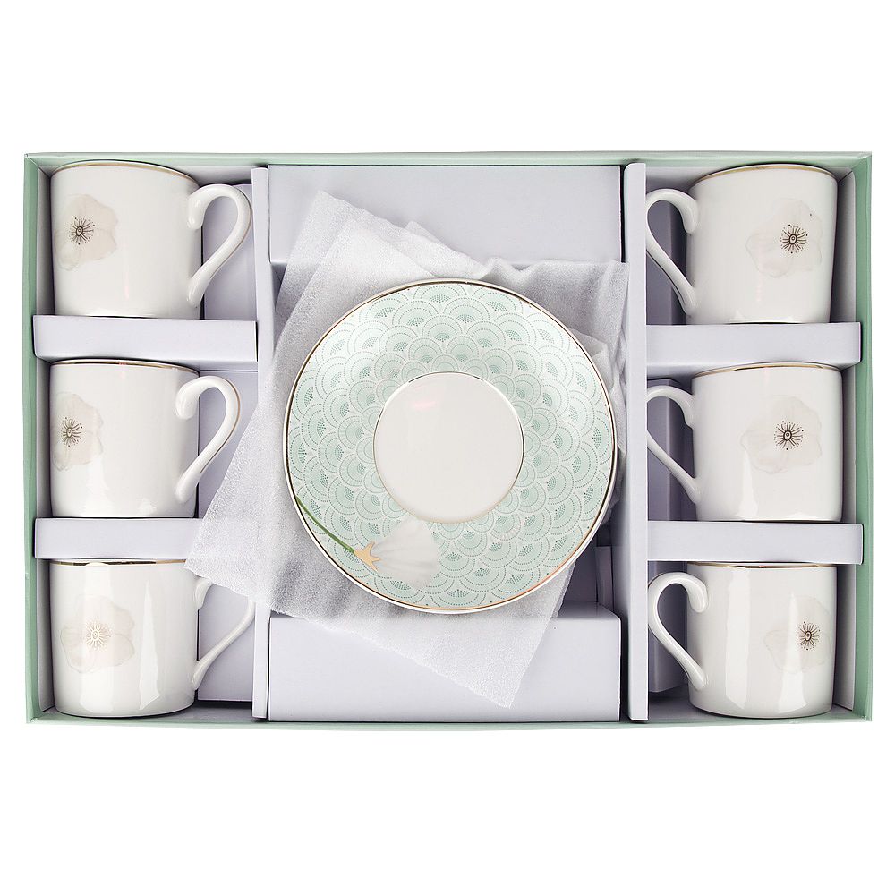 Набор кофейный 12пр. "Sensuelle" (6 персон) v=95мл (подарочная упаковка)