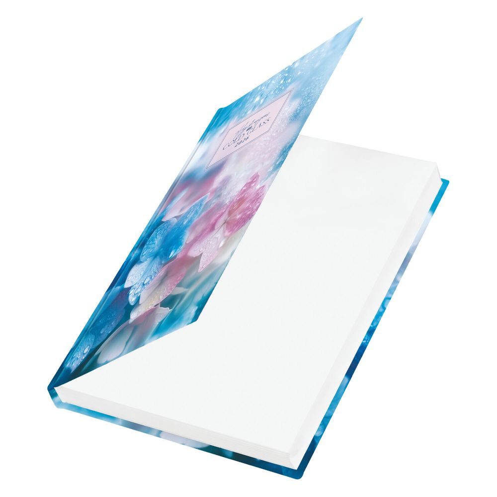 Ежедневник датированный 2026 145х215 мм А5 STAFF ламинированная обложка "Гортензия" (117321)