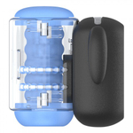 Инновационный робот-мастурбатор Black Knight с массажем бусинами от Amovibe