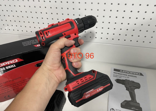 L 901 / Аккумуляторная дрель-шуруповерт AeroPro L 901 1 АКБ 20В х 2Ач + ЗУ, 40Нм Оптом