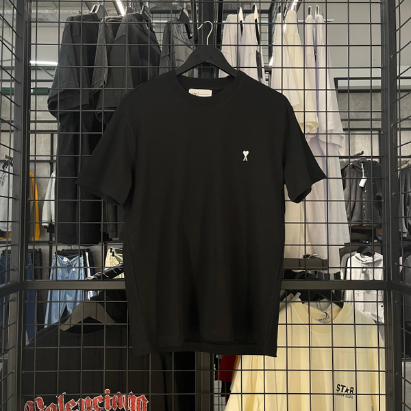 Футболка Ami small logo black