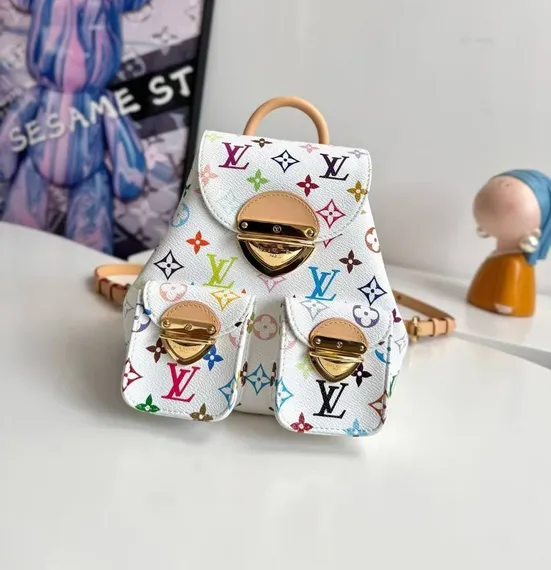 Рюкзак Louis Vuitton x TM Venice, белый