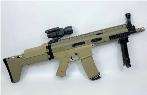 Автомат с орбизами JM Scar W87433, gen 8 , 2500 тыс шаров орбиз в подарок