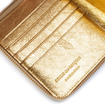 COMME DES GARÇONS WALLET КОШЕЛЕК GOLD LINE ЗОЛОТОЙ