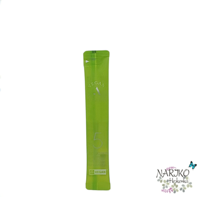 Шампунь для волос с яблочным уксусом ALLMASIL 5 Probiotics Apple Vinegar Shampoo Stick Pouch, пробник 8 мл.