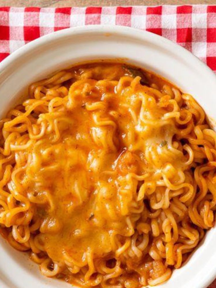 Лапша Ottogi Stir Fry Cheese Ramen Spicy 130 г x 5 шт