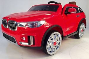 Детский электромобиль River Toys BMW X7 M333MM красный