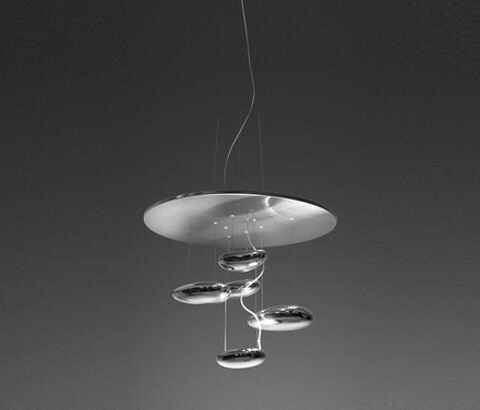 Ceiling design lamp  Mercury by Artemide (6 lampshades)