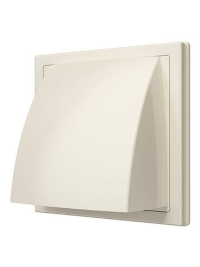 Выход стенной КФВ фланец D100 обр.клапан 150x150 ASA Ivory ERA