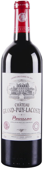 Вино Chateau Grand-Puy-Lacoste, 0,75 л.