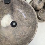 Раковина из мрамора Bowl Grey Tin Lip BM-62988 40*40*17 53