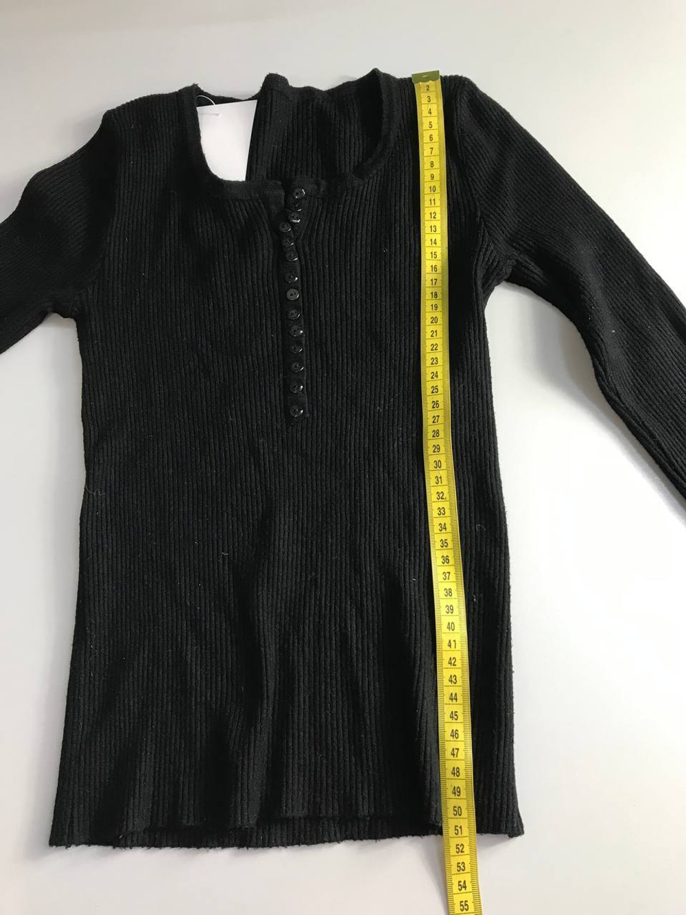 Лонг в рубчик базовый, визуально 40/42 размер