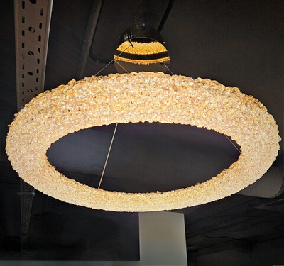 Люстра Lorella Round Gold D80