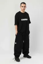 Штаны Codered Quadro Cargo Superwide черные