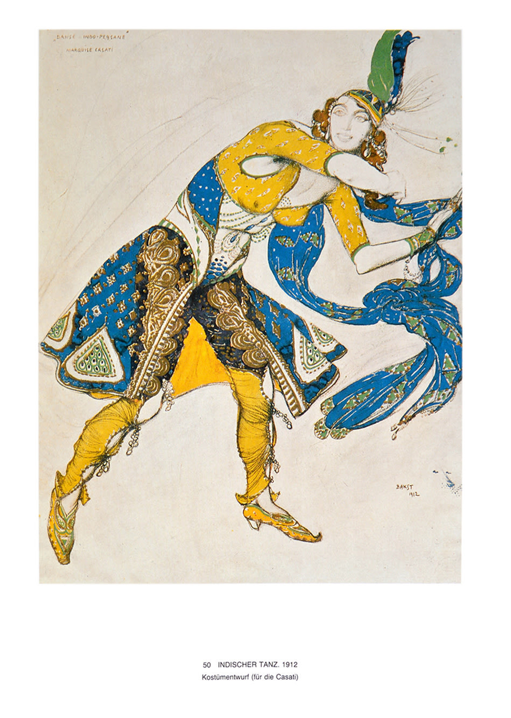 Лев Бакст. Театральная графика, книжная графика, живопись и графика