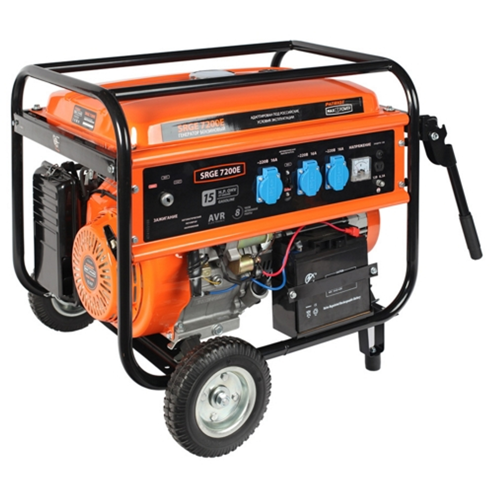 Генератор бензиновый PATRIOT Max Power SRGE 7200E