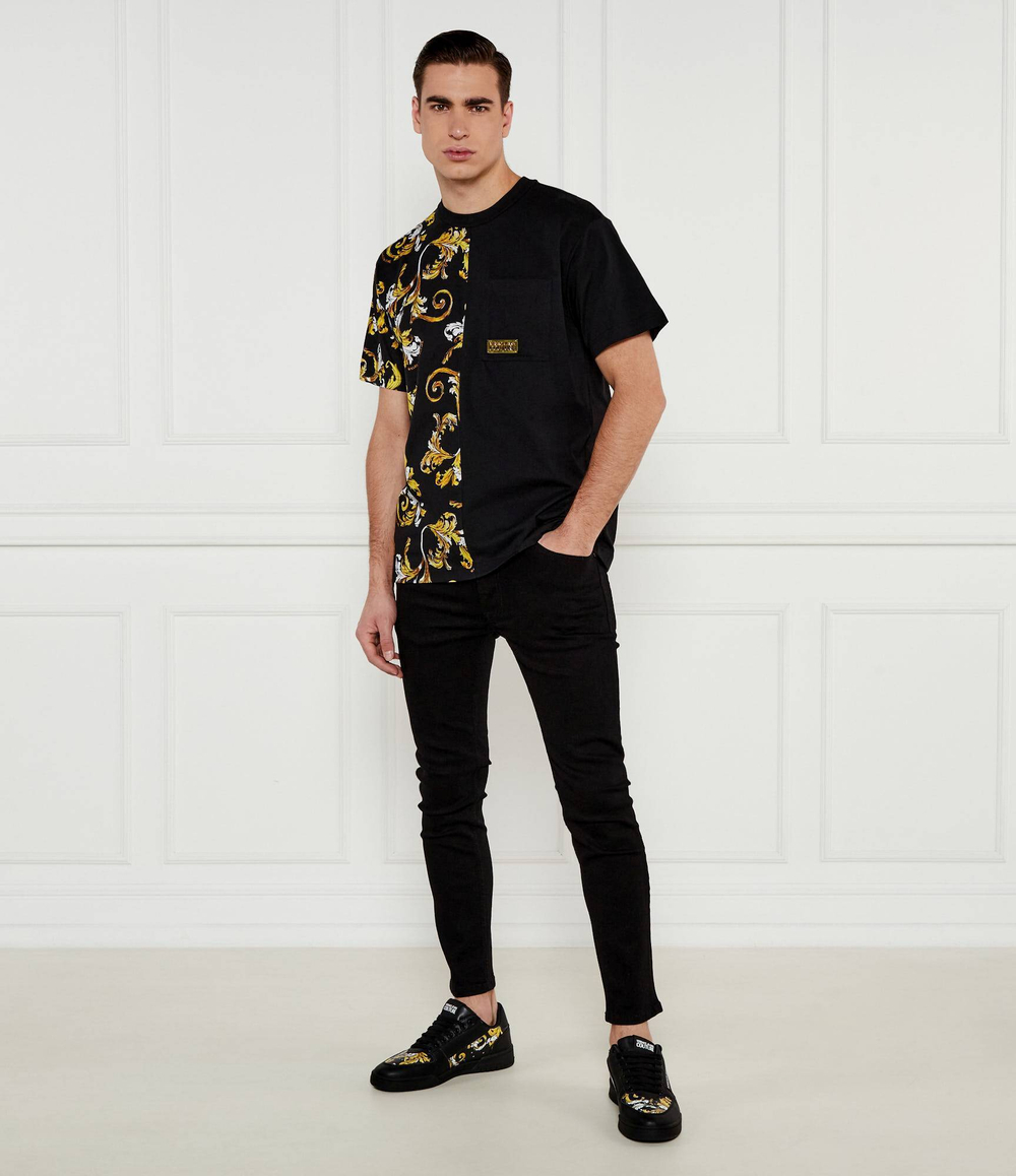 Футболка Versace Jeans Couture - черный(78GAH609JS458)