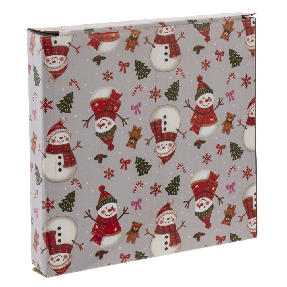 GAEM Менажница "Новогодний подарок", L20 W20 H2,5 см