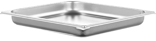 Противень неперфорированный, ⅔ GN, высота 40 мм, с выступом