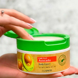 The SAEM Крем для тела с экстрактом авокадо Natural Daily (Care Plus) Avocado Body Cream, 300 мл.