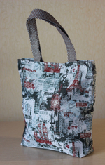 Гобеленовая сумка Путешествие по Европе(39х39х12)