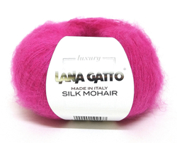 Пряжа Silk Mohair 25г, 212м, 75%кидмохер, 25%шёлк (цена за 1 шт)