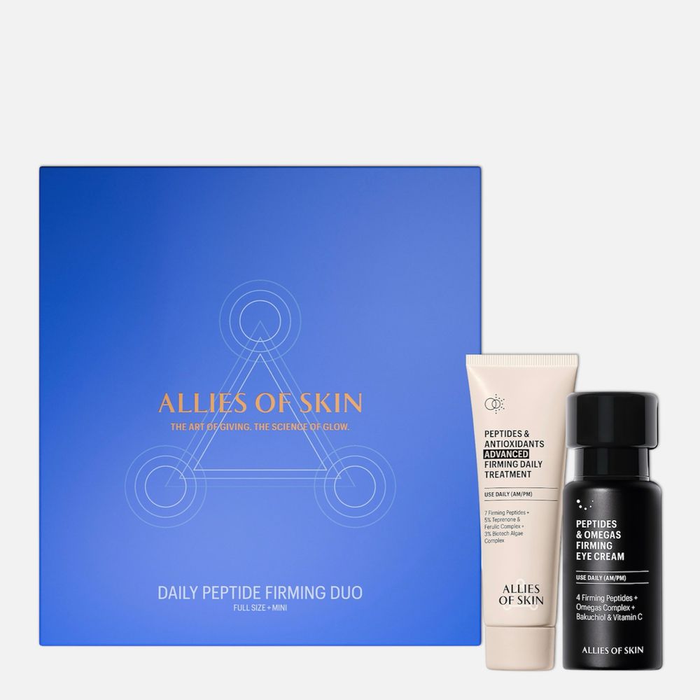 СОЮЗНИКИ КОЖИ Набор Ежедневный укрепляющий дуэт / ALLIES OF SKIN Daily Peptide Firming Duo СОЮЗНИКИ КОЖИ Набор Ежедневный укрепляющий дуэт / ALLIES OF SKIN Daily Peptide Firming Duo