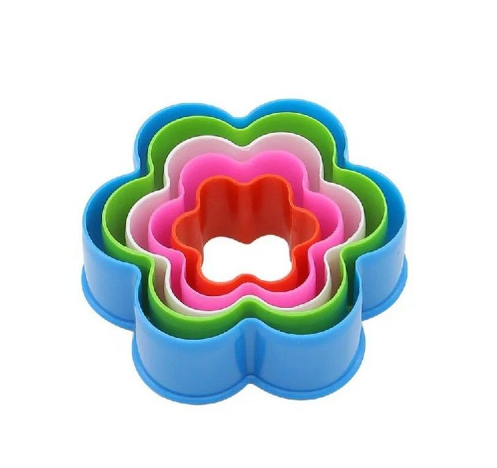 Набор форм для печенья «Цветок», 5 шт