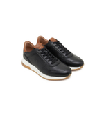 Кожаные кроссовки scarpa uomo buttero La Martina - черный(LFM241.060)