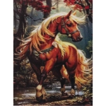 Алмазная мозаика в рулоне 30*40см полная выкладка «DIAMOND», Тор