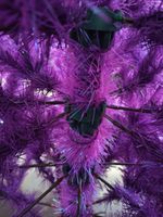 Искусственная фиолетовая елка «Искристая фиолетовая» (пвх) 120 см / 1.2 м