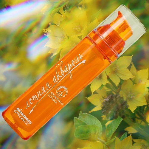 Сливки косметические для лица Летняя акварель Premium Homework 50мл