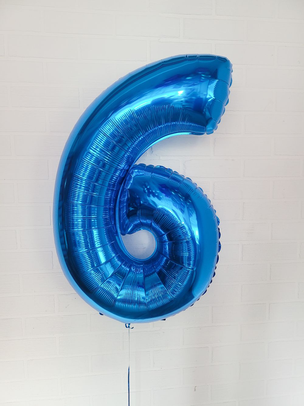 FM Шар 40" / 102 см "Цифра 9" Синий (БГ-60)  Изображение4