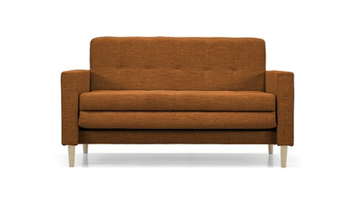 Диван Уют Стронг плюс 06 (214275) 140*84*82 см, Оранжевый  Выдвижной Фиеста в наличии