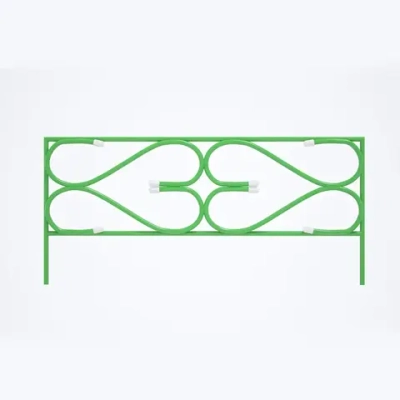 Заборчик садовый «Дачный» 30*65*325см (5 деталей)