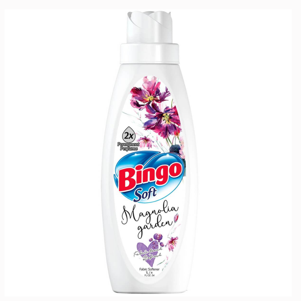 Кондиционер для белья Bingo soft Magnolia garden 1 л